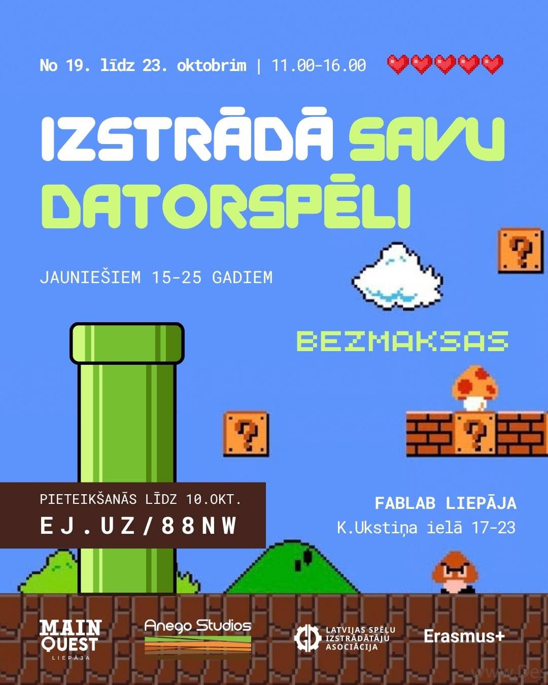 Unity un tava pirmā spēle - Liepājā